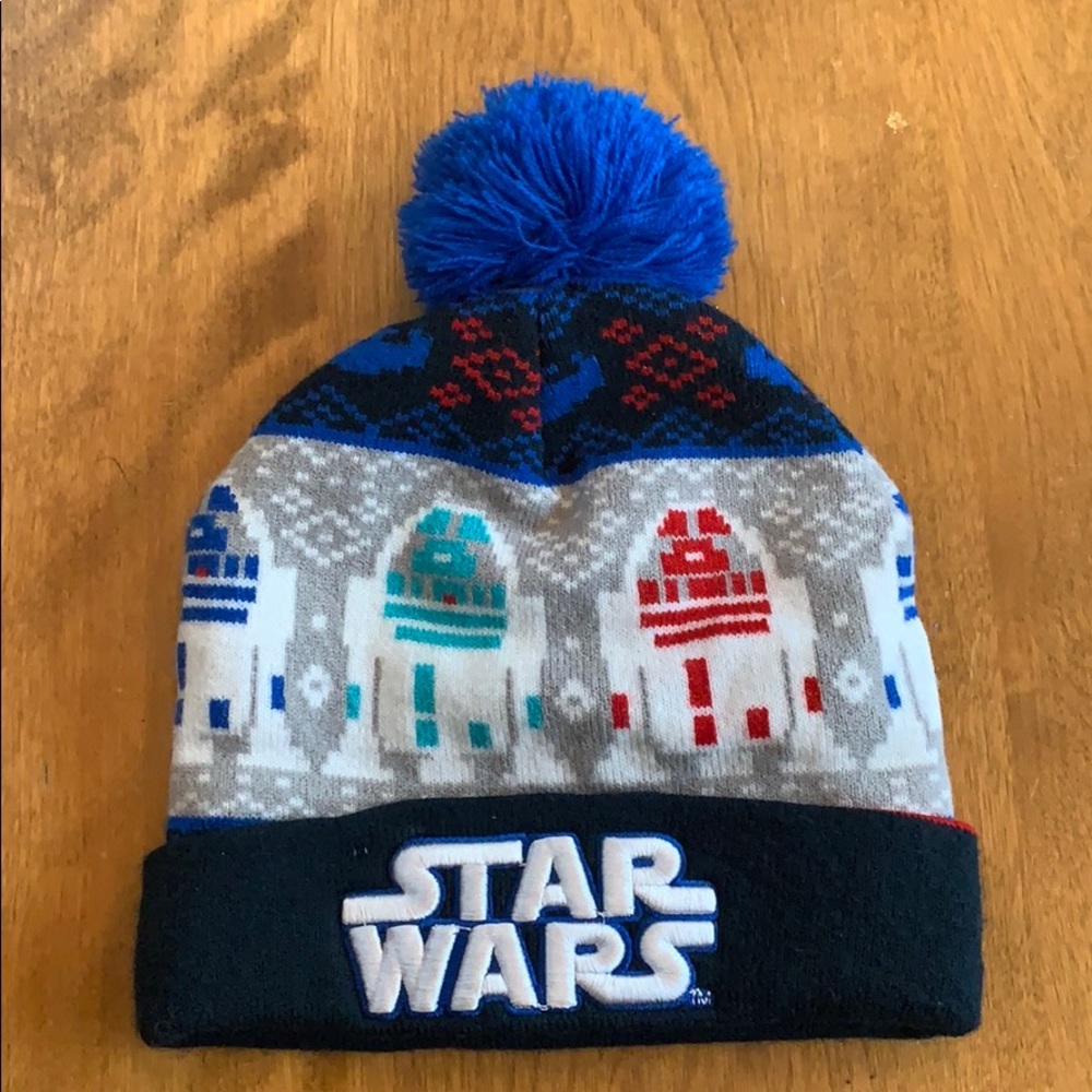 Star Wars Winter Beanie Hat Child Size Perfect